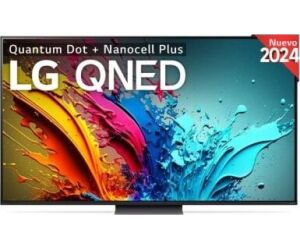 Televisor LG QNED 55QNED87T6B 55"/ Ultra HD 4K/ Smart TV/ WiFi