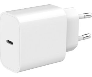 Cargador Rapido Gembird Usb Type-c De 20 W Blanco