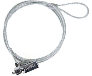 iggual Cable seguridad candado 4 dígitos SECURE 4D