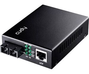 Conversor rj45 a sc cudy mc100gsa - 20