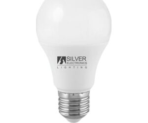 Bombilla led silver electronic eco estandar 8w=48w -  e27 -  3000k -  660 lm -  220º -  luz calida -  a+