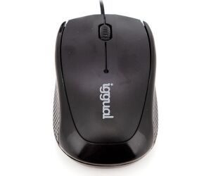 iggual Ratón óptico COM-BASIC-800DPI negro