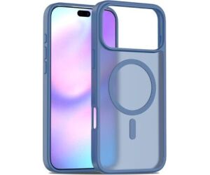 Funda Qcharx Mate Premium Iphone 17 Azul Oscuro