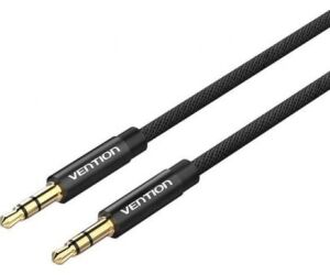 Cable Estéreo Vention BAGBH/ Jack 3.5 Macho - Jack 3.5 Macho/ 2m/ Negro