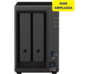 NAS Synology Diskstation DS723+/ 2 Bahías 3.5"- 2.5"/ 8GB DDR4/ Formato Torre