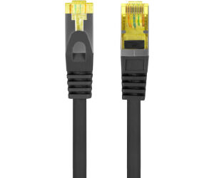 Cable Red Lanberg Latiguillo Cat.6a S/ftp Lszh Cu 2m Negro Fluke Passed