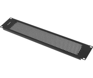 Panel Ciego Lanberg 2u 19" Perforado Negro