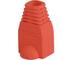 Funda Protector Lanberg Conector Rj45 (pack 100 Uds) Rojo