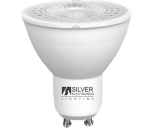 Bombilla led silver electronic eco dicroica 8w=60w -  gu10 -  3000k -  38º -  773 lm -  luz calida -  a+
