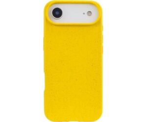 Funda Qcharx Biodegradable Iphone 17 Amarillo