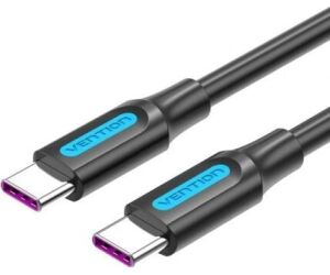 Cable Usb-c A Usb-c 1.5 M Negro Vention