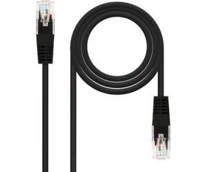 Cable de Red RJ45 UTP Nanocable 10.20.0105-BK Cat.5e/ 5m/ Negro