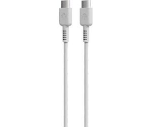 Cable Hune Eco Usb-c A Usb-c 100cm Blanco Nieve