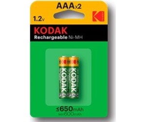 Blister pilas kodak recargables ni - mh aaa lr3 650mah - blister 2 pilas