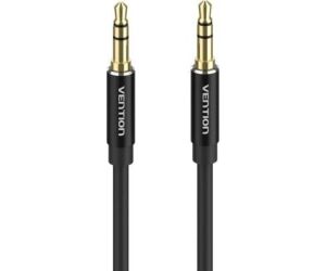 Cable Estéreo Vention BAXBH/ Jack 3.5 Macho - Jack 3.5 Macho/ 2m/ Negro