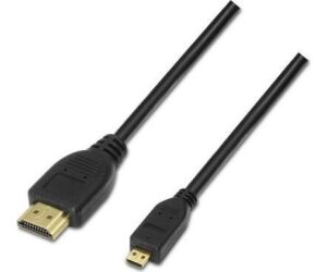 Cable Aisens Micro Hdmi Alta Velocidad A/m-d/m Negro 0.8m
