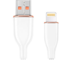 Cable De Carga Y Datos Gembird De Silicona Premium De 8 Clavijas 1,5 M Blanco