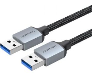 Cable Usb-a 3.0 A Usb-a M-m 0.5 M Negro Vention
