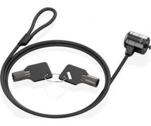 Cable de Seguridad para Portátiles Aisens ASLK-D40K04-BK/ 1.5m