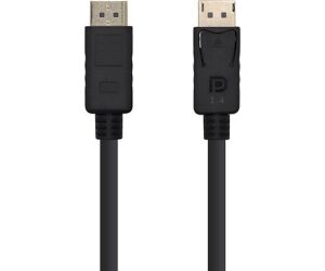 Cable Displayport Aisens V1.4 8k60hz M/m Negro 0.8m