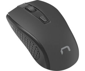 Raton Natec Jay 2 1600dpi Optical Negro Rf Inalambrico Pilas