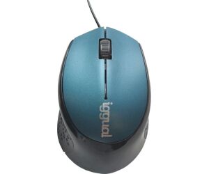 iggual Ratón óptico COM-ERGONOMIC-R-800DPI azul