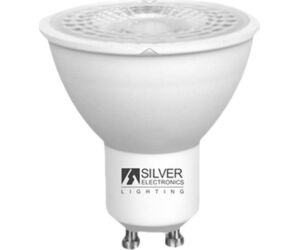 Bombilla led silver electronic eco dicroica 8w=60w -  gu10 -  6000k -  38º -  773 lm -  luz fria -  a+