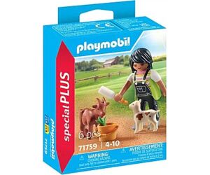 Playmobil -  mujer con cabras