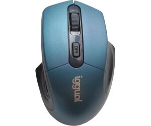 iggual Ratón inalámbrico ERGONOMIC-L-1600DPI azul