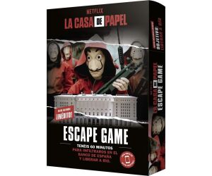Juego de mesa la casa de papel: escape game 2 edad recomendada 14 años