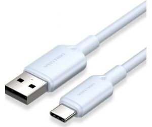 Cable USB 2.0 Tipo-C Vention CTQLH/ USB Tipo-C Macho - USB Macho/ Hasta 60W/ 480Mbps/ 2m/ Azul