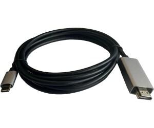 Cable USB Tipo C - HDMI M/H 4K 60FPS 2m.