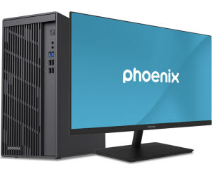 Kit ordenador phoenix core i3 16gb 1tb w11pro + monitor prisma 24 pulgadas