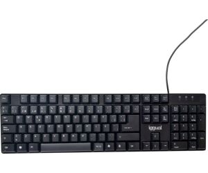 iggual Teclado USB estándar CK-FRAMELESS-105T