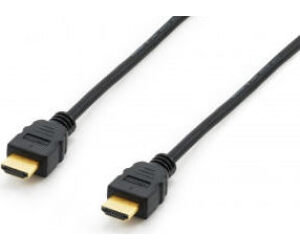 Cable Maillon Basic Hdmi Dorado Conector  High Speed  Bc Negro 3.0m