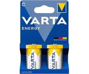 Blister pilas varta alcalinas energy lr14 c -  2 pilas