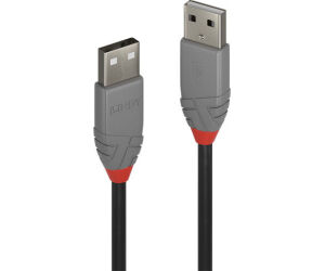 Lindy 36693 cable USB USB 2.0 2 m USB A Negro, Verde, Rojo