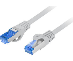 Cable red lanberg latiguillo cat.6a s - ftp lszh cca 5m gris fluke passed