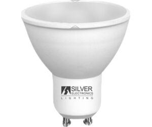 Bombilla led silver electronic eco multi led dicroica 7w=44w -  gu10 -  6000k -  120º 567 lm -  luz fria -  a+