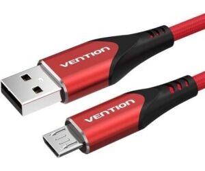 Cable Usb 2.0 A Micro Usb M-m 1.5 M Rojo Vention