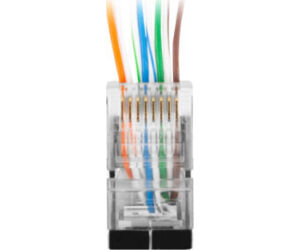 Conector Lanberg Cat.6 Ftp 8p8c Pass Through Type Pack 20 Uds