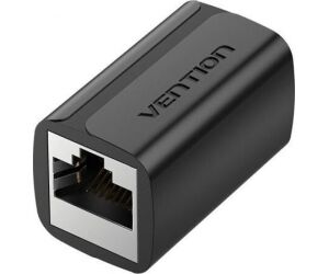 Adaptador Conector Vention RJ45 IPWB0 Cat.7 FTP/ RJ45 Hembra - RJ45 Hembra/ Negro