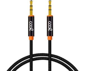 Cable Cool Jack 3.5mm Audio Negro