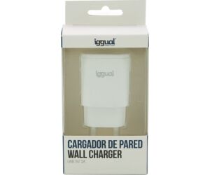 iggual Cargador de pared 1xUSB-A 5V/2A (10W)