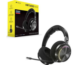 Auriculares Corsair Virtuoso Max Wireless Negro Ca-9011372-ww