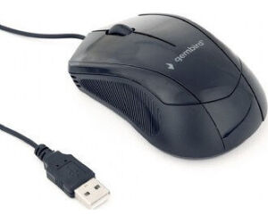 Raton Gembird Mus-3b-02 Optico 1000 Dpi Negro Usb
