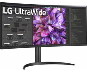 Monitor Profesional Ultrapanorámico Curvo LG 34WQ75C-B 34"/ WQHD/ Multimedia/ Regulable en altura/ Negro