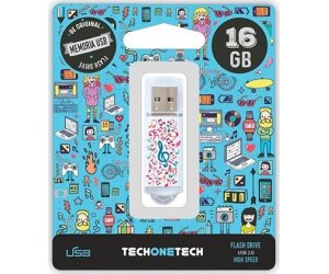 Pendrive 16GB Tech One Tech Music Dream USB 2.0