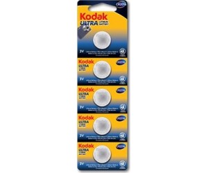 Blister pilas kodak boton litio ultra 2016 blister carton perforado - 5 pilas