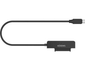 Adaptador Aisens Sata A Usb-c Usb 3.0/3.1 Gen1 Discos 2.5 Negro